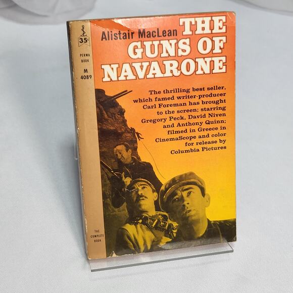 The Guns of Navarone Alistair MacLean WWII Action Adventure War Novel 1961 PB - Picture 8 of 12
